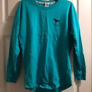 Pink campus long sleeve